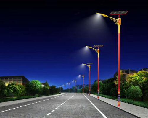 大通民族特色路灯