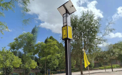 大通智慧路灯安装