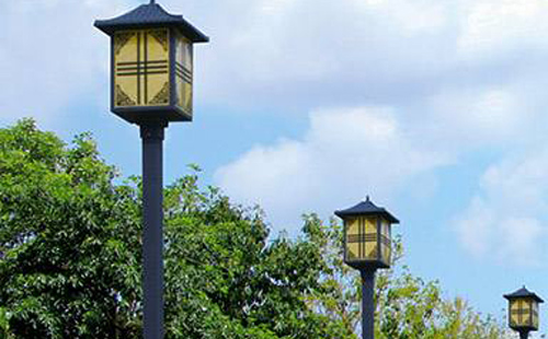 大通庭院灯安装间距与布灯设计全解析